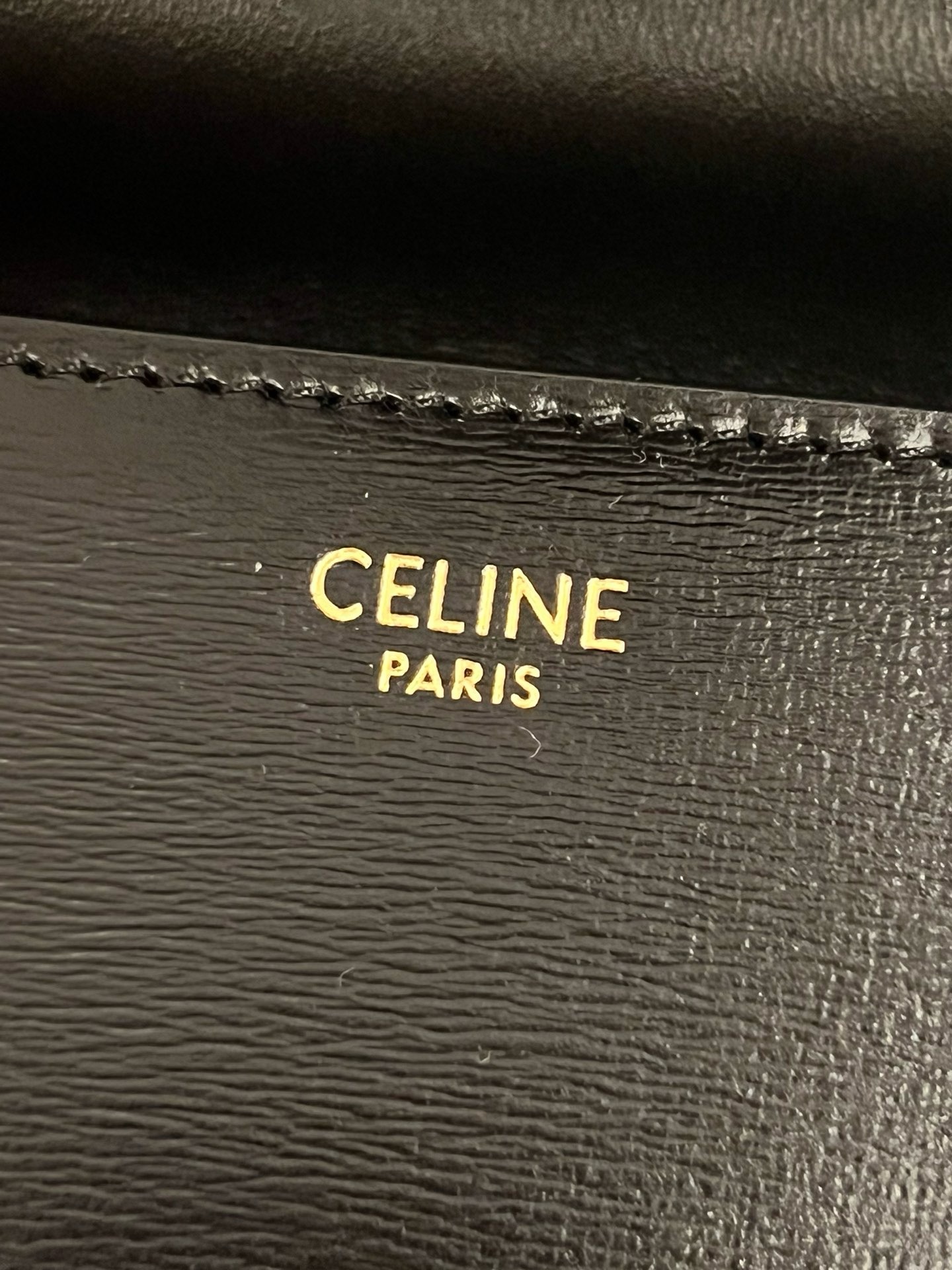 Celine Cuir Triomphe Bag - Image 9
