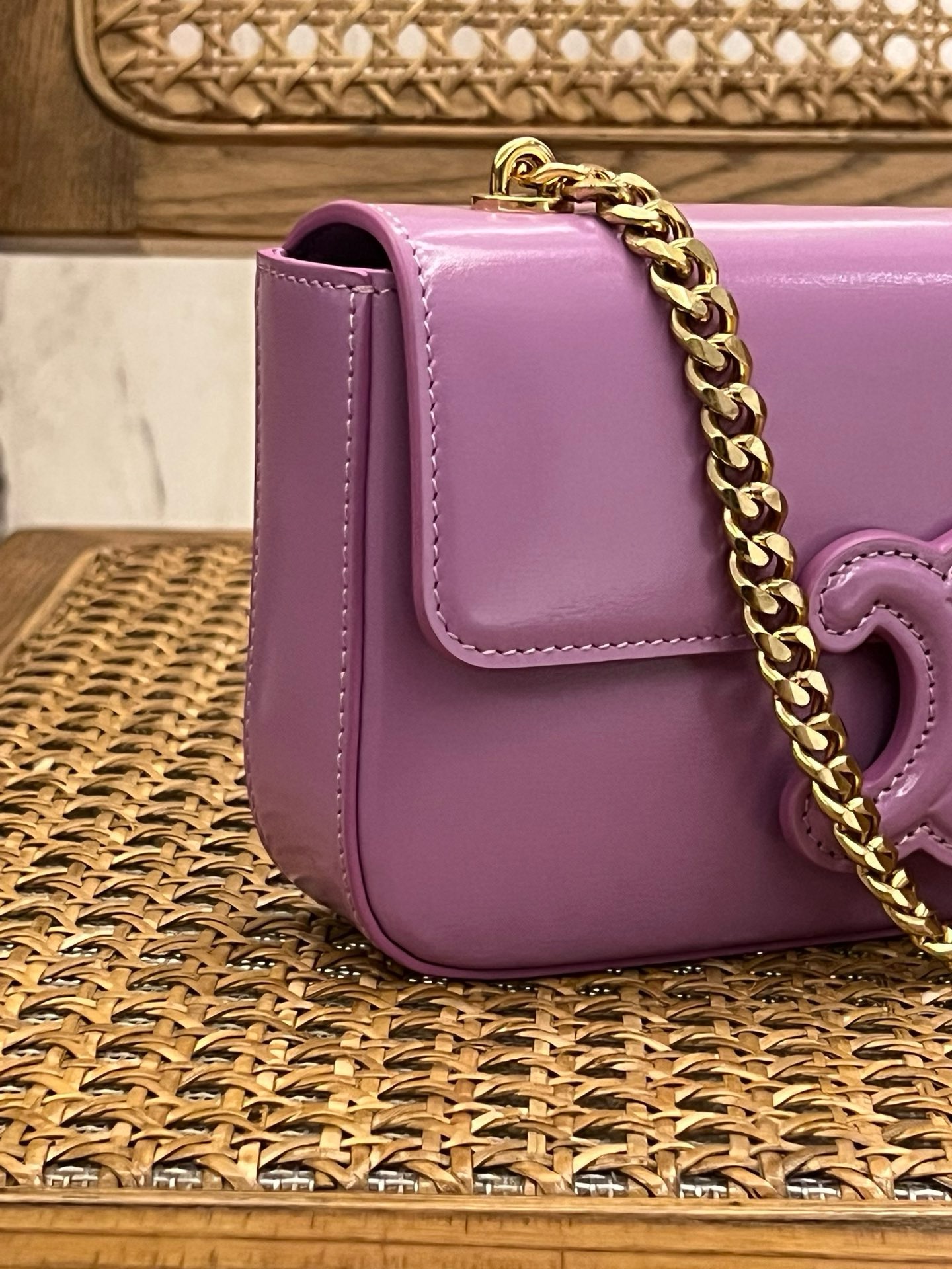 Celine Cuir Triomphe Bag - Image 5