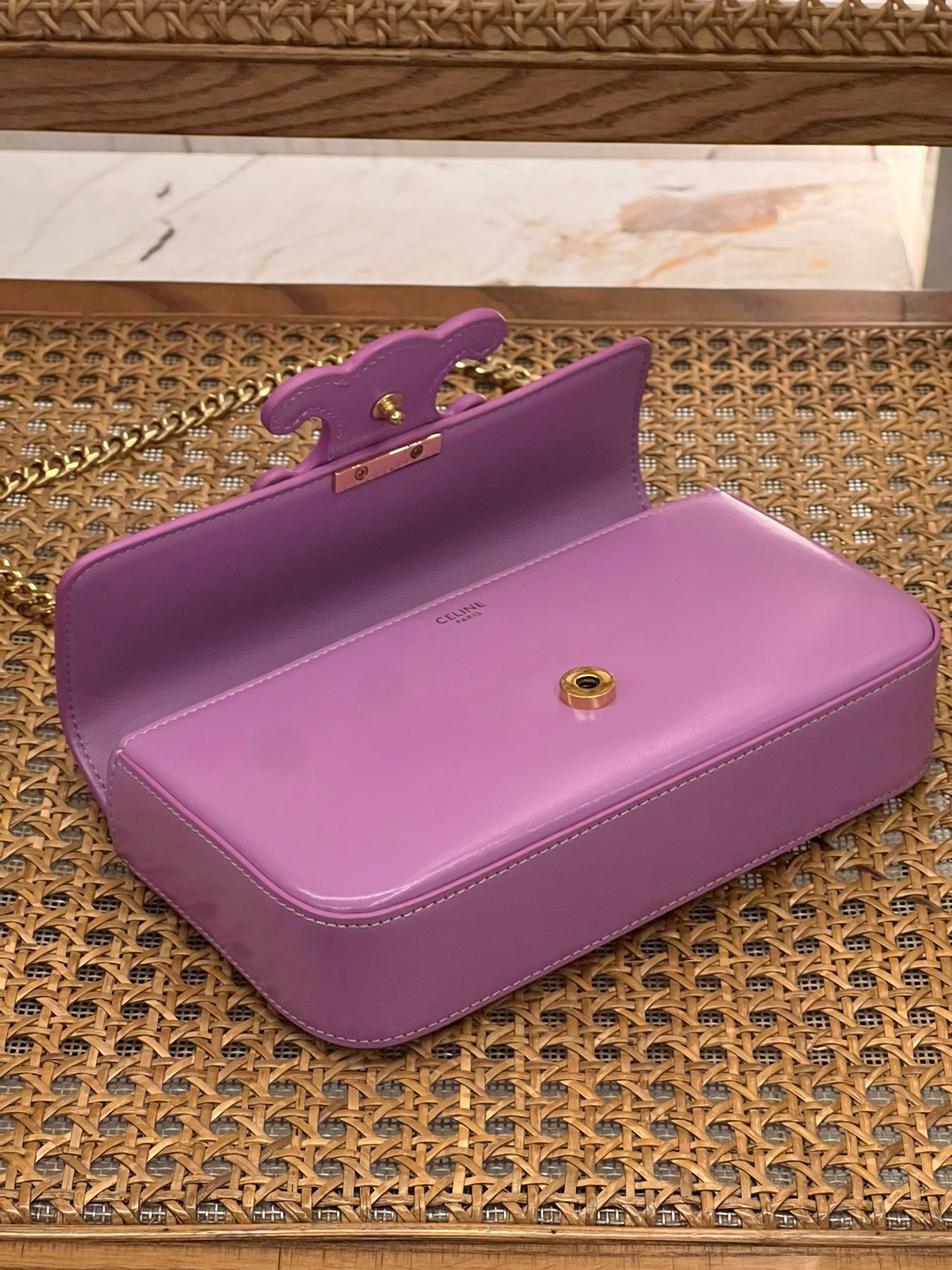 Celine Cuir Triomphe Bag - Image 6