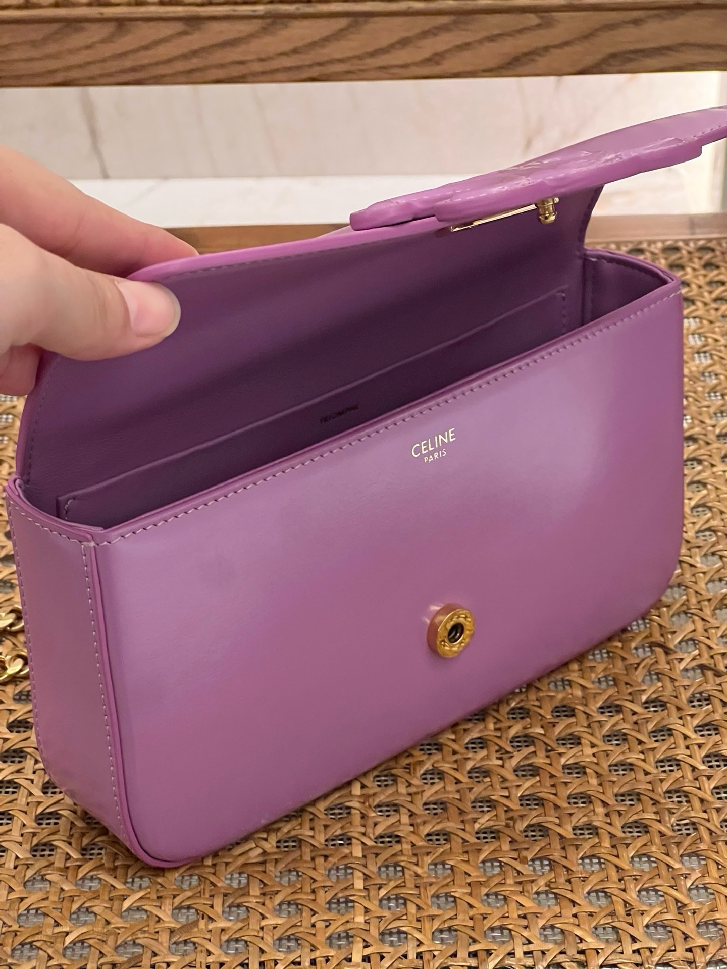 Celine Cuir Triomphe Bag - Image 7