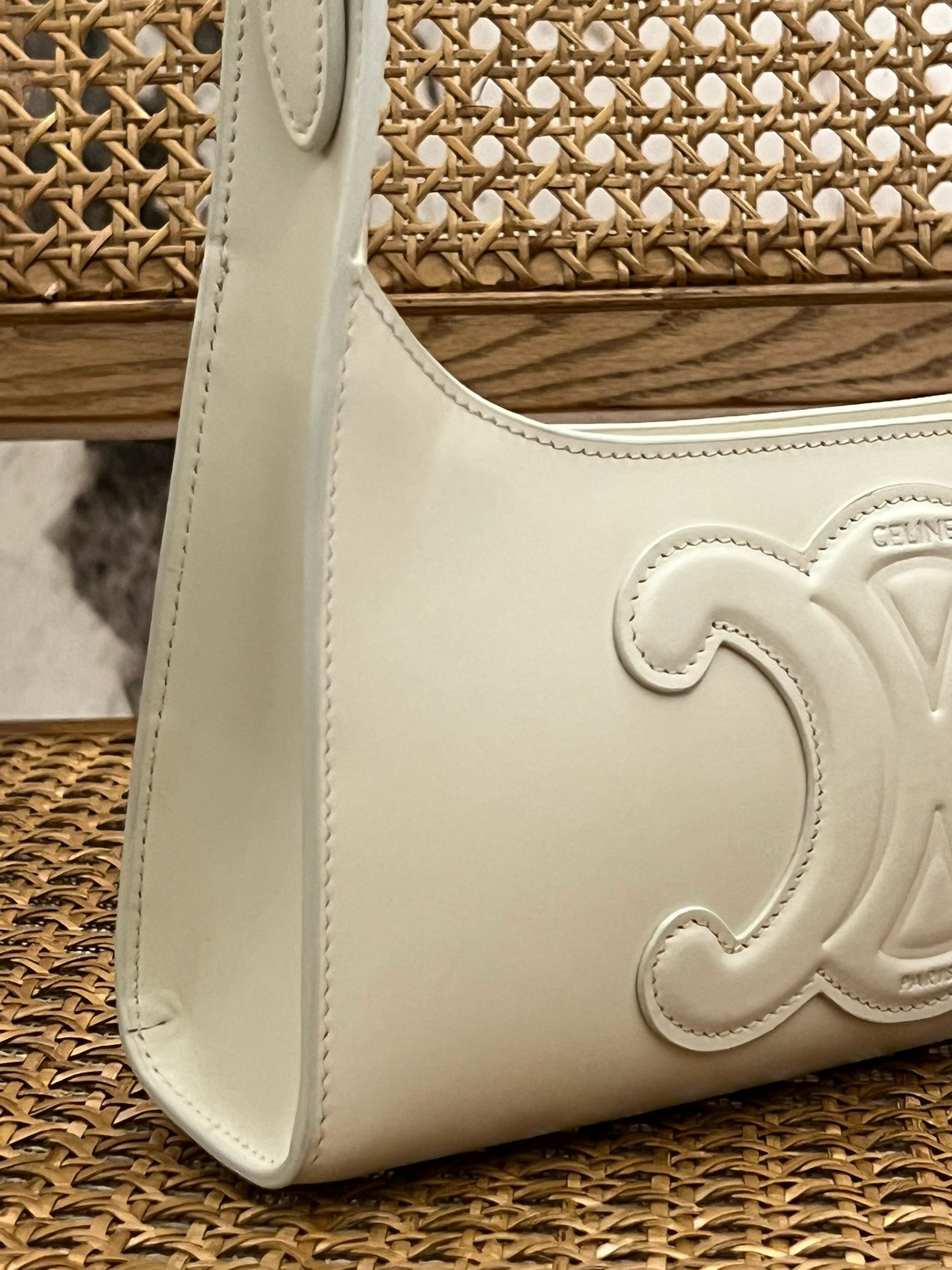 Celine Cuir Triomphe Shoulder Bag - Image 4