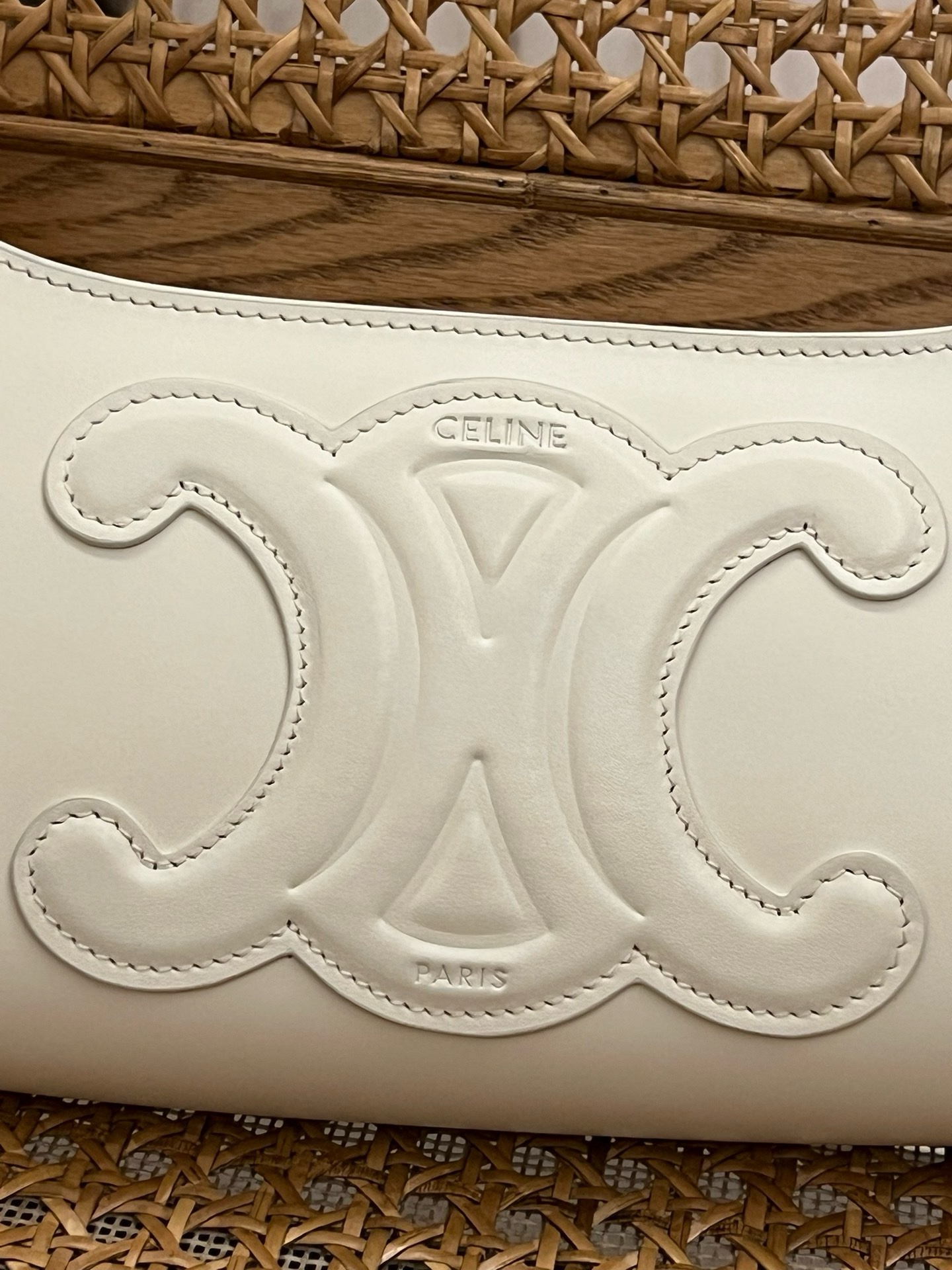 Celine Cuir Triomphe Shoulder Bag - Image 5