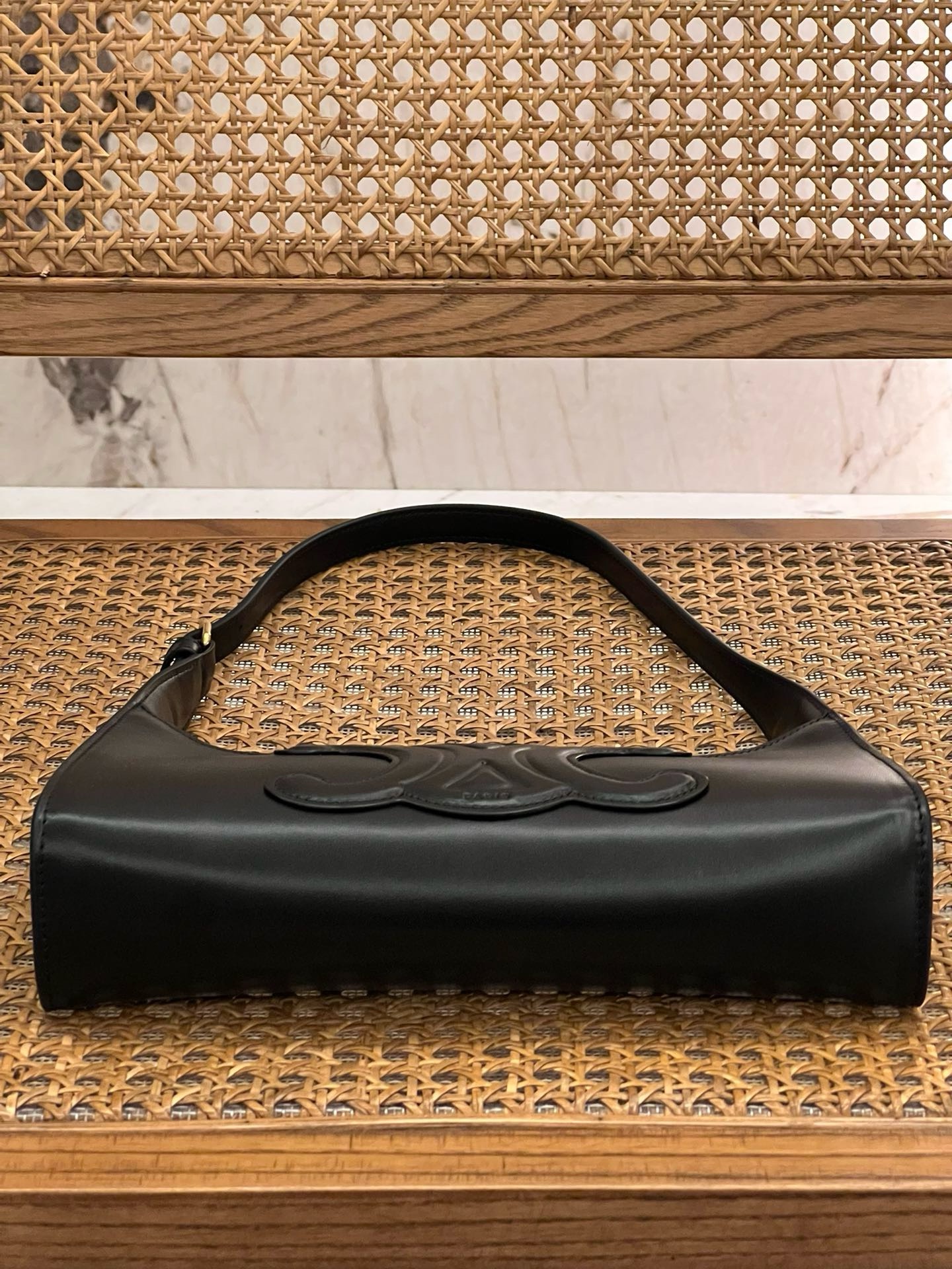 Celine Cuir Triomphe Shoulder Bag - Image 4