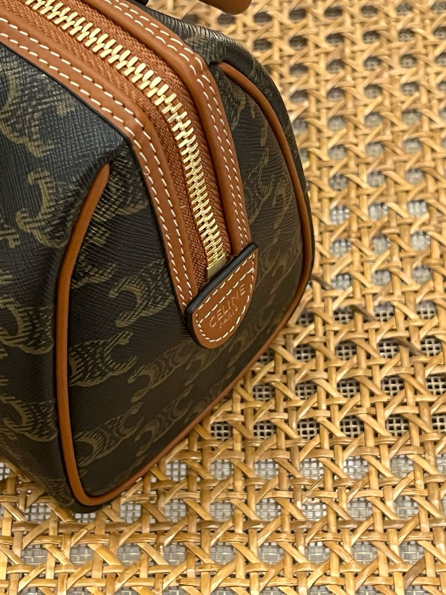 Celine Boston Petit Modele Cuir De Veeau Lisse - Image 7