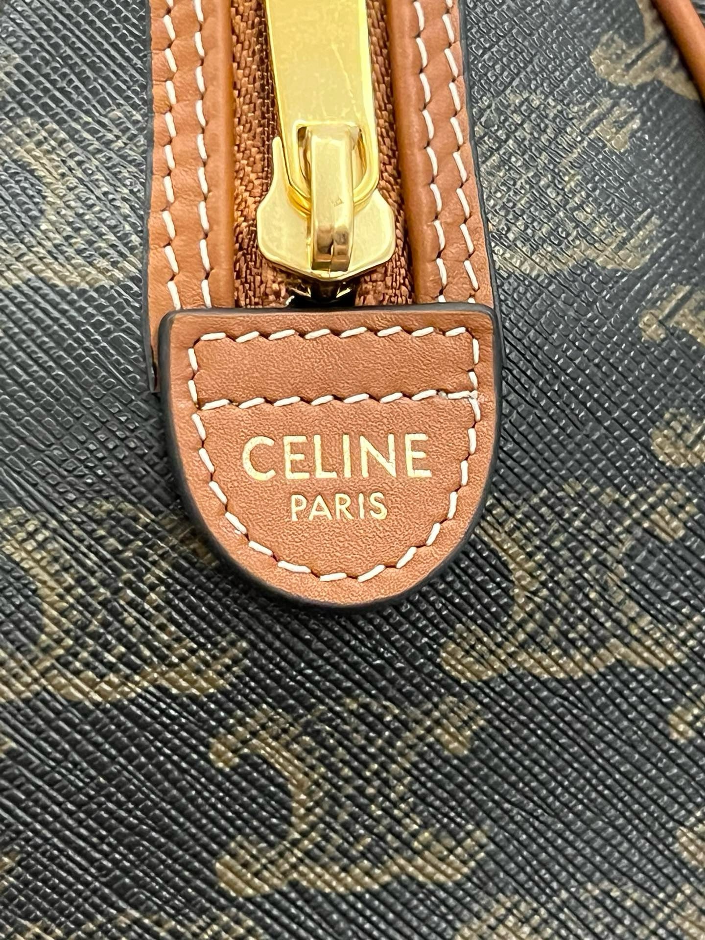 Celine Boston Petit Modele Cuir De Veeau Lisse - Image 8