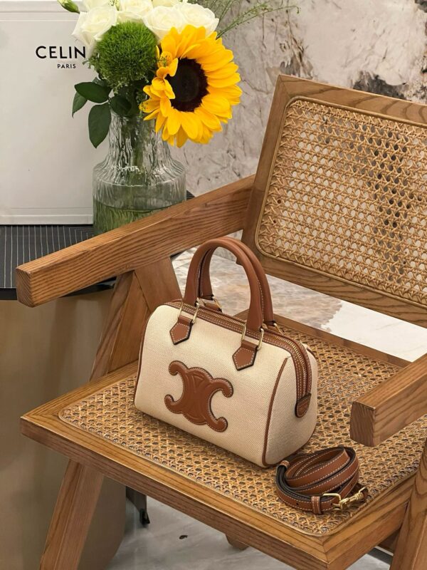 Celine Boston Petit Modele Cuir De Veeau Lisse