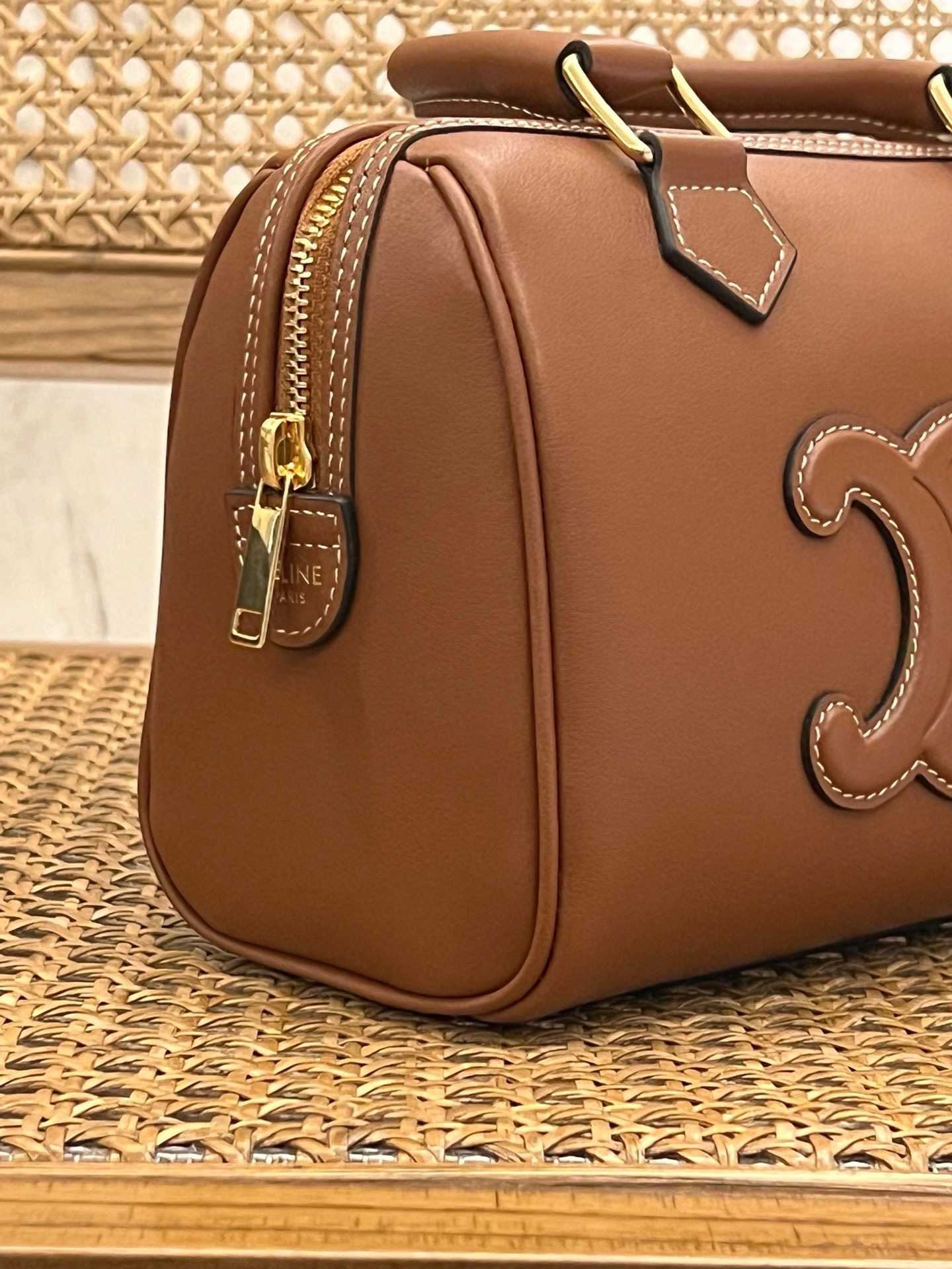 Celine Boston Petit Modele Cuir De Veeau Lisse - Image 5