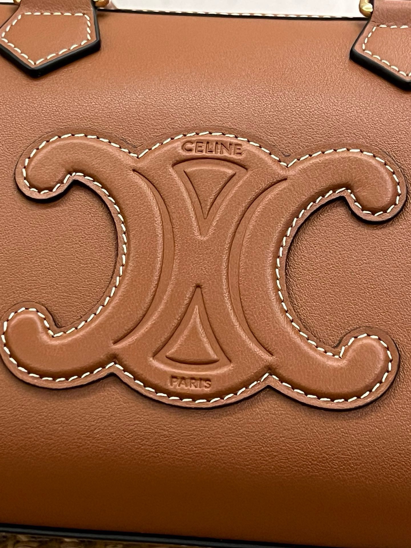 Celine Boston Petit Modele Cuir De Veeau Lisse - Image 7