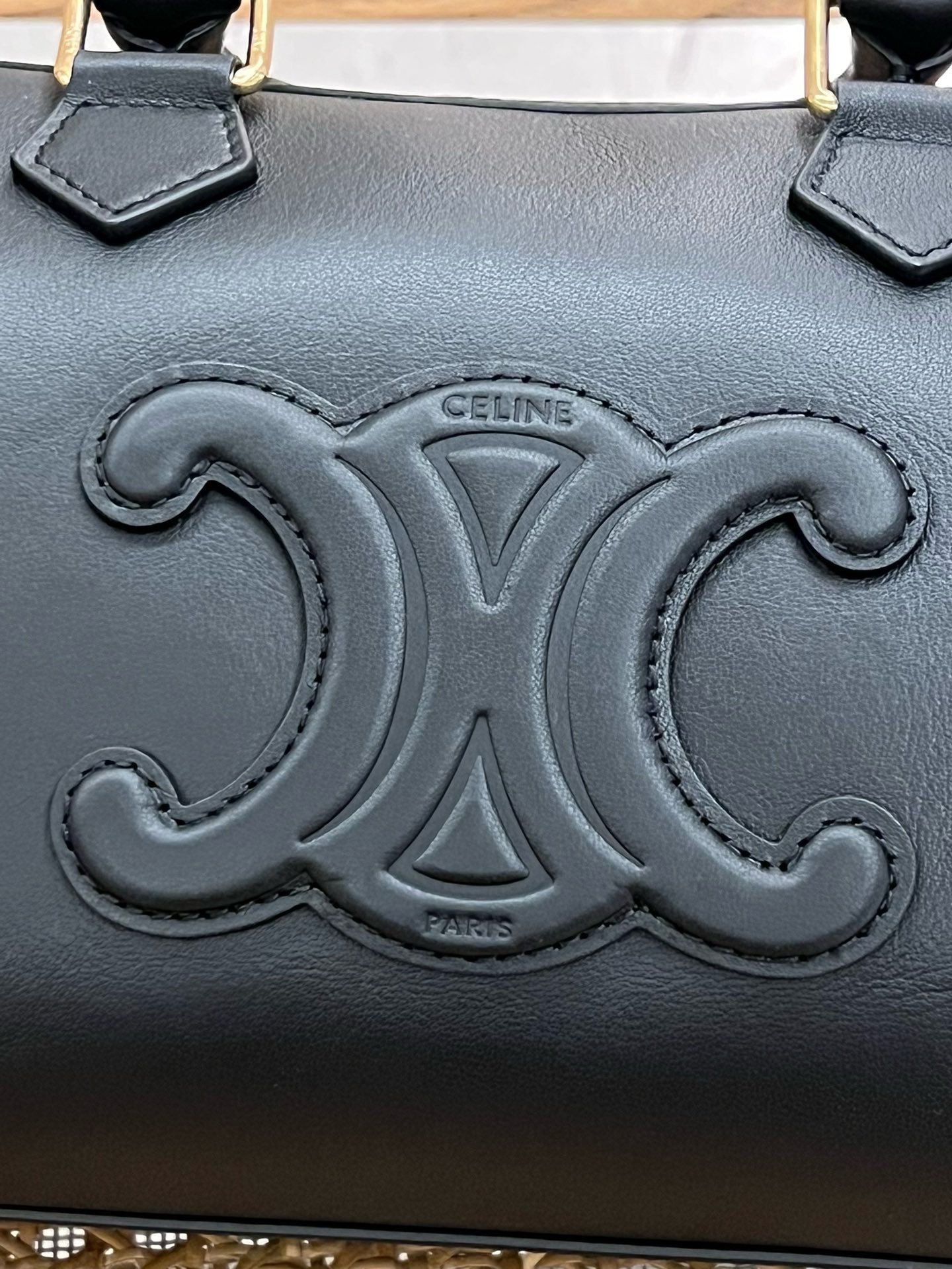 Celine Boston Petit Modele Cuir De Veeau Lisse - Image 7