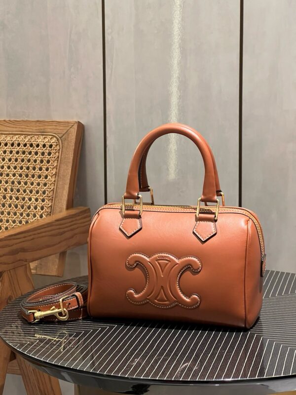 Celine Boston Petit Modele Cuir De Veeau Lisse