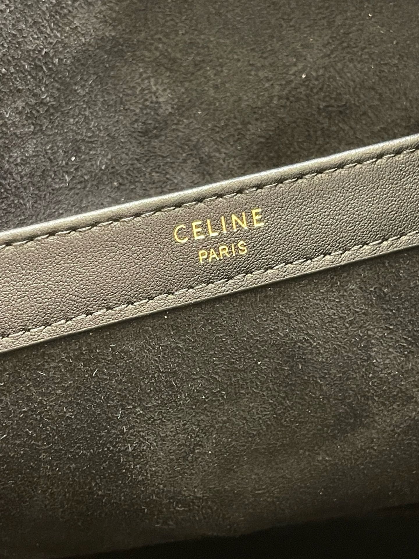Celine Cabas Drawstring Cuir Triomphe - Image 8