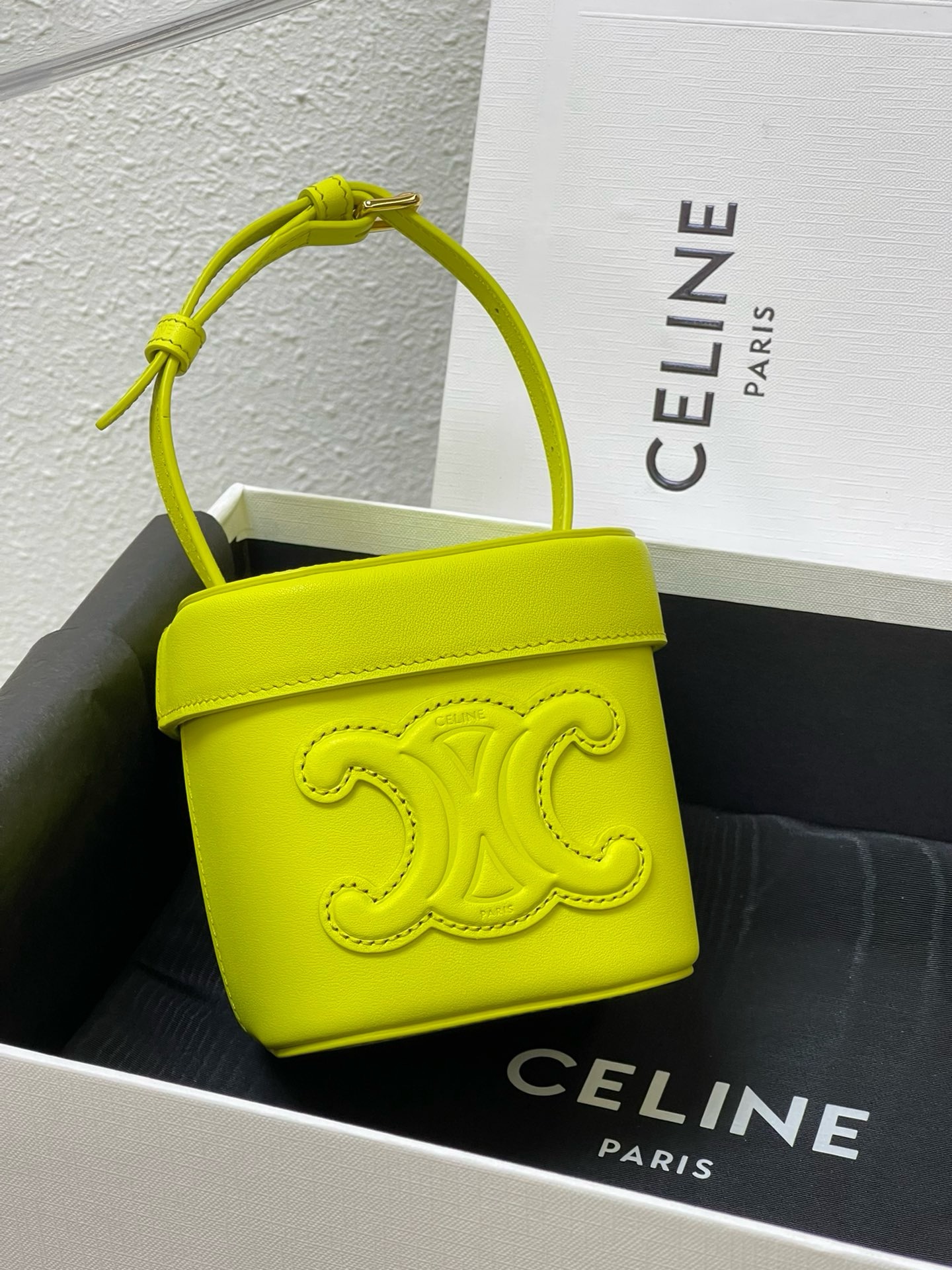 Celine Small Cuir Triomphe Box Crossbody Bag