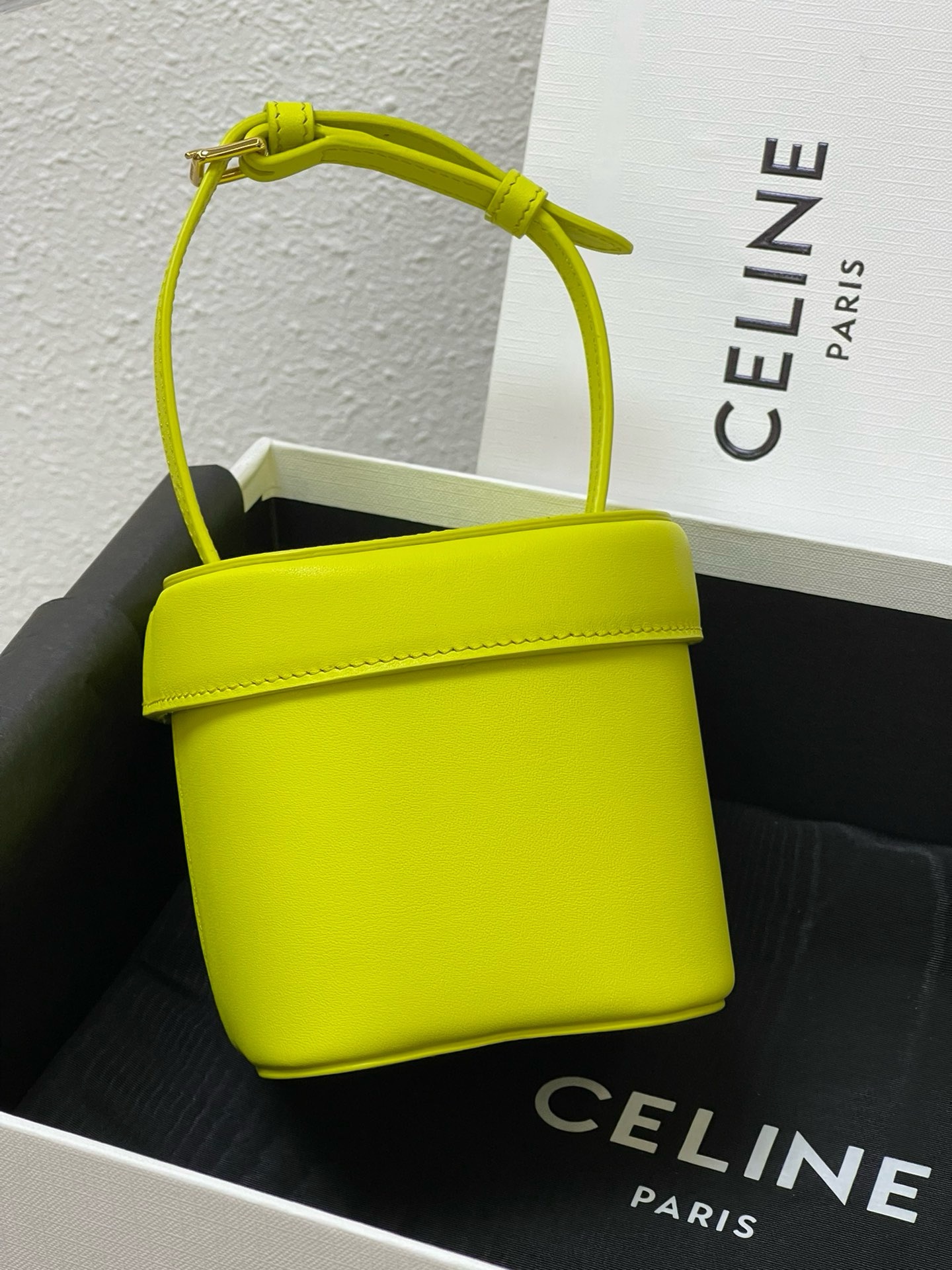 Celine Small Cuir Triomphe Box Crossbody Bag - Image 2