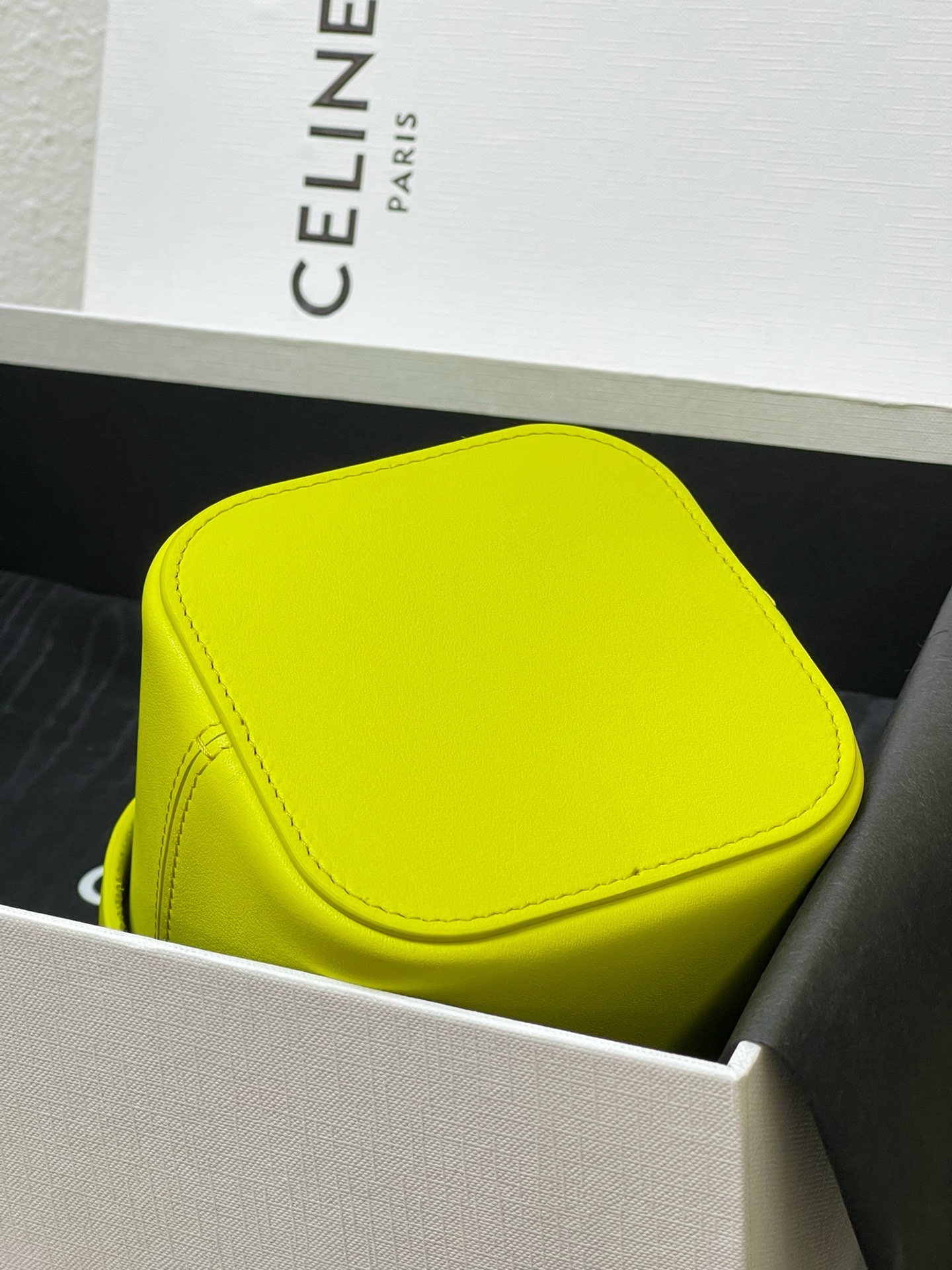 Celine Small Cuir Triomphe Box Crossbody Bag - Image 8