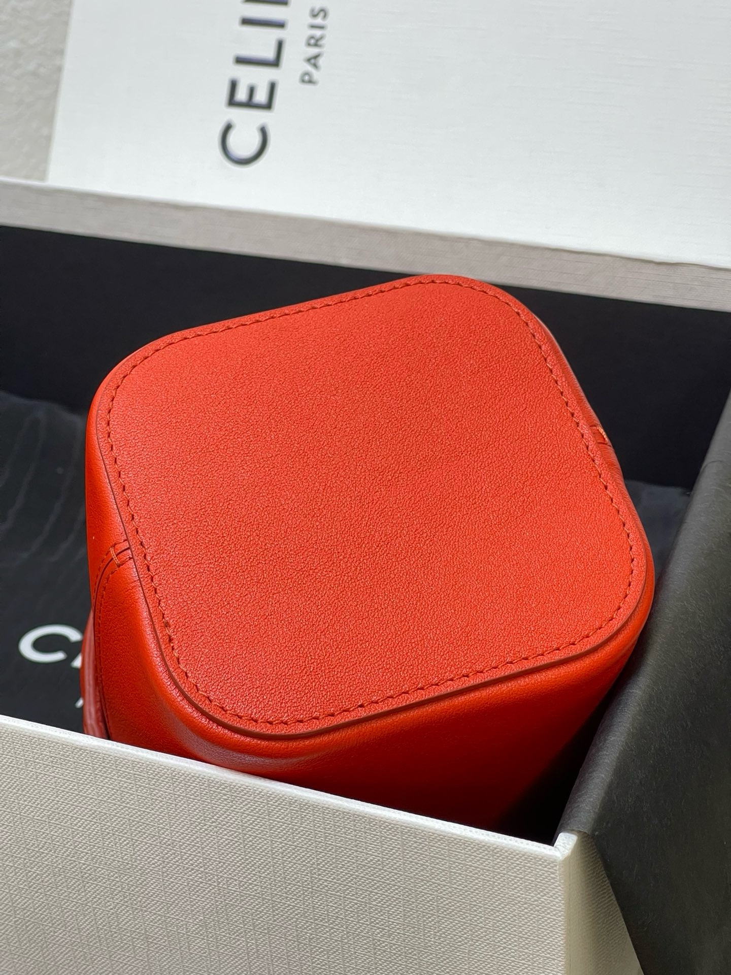 Celine Small Cuir Triomphe Box Crossbody Bag - Image 7