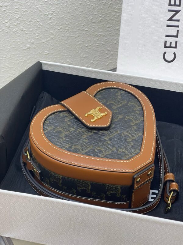 Celine Tambour Heart Crossbody