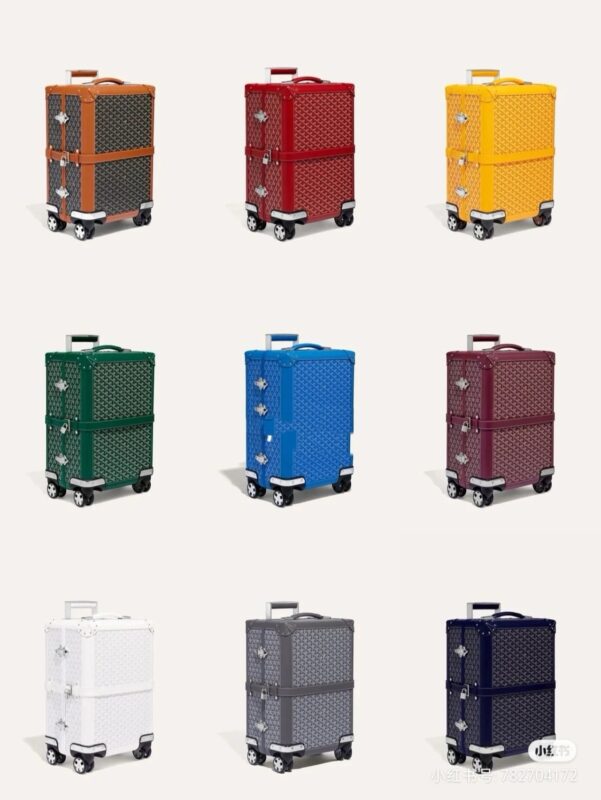 Goyard Bourget Pm Trolley Case Collection