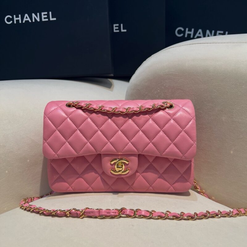 Chanel CF Small 23cm Caviar Dark Pink