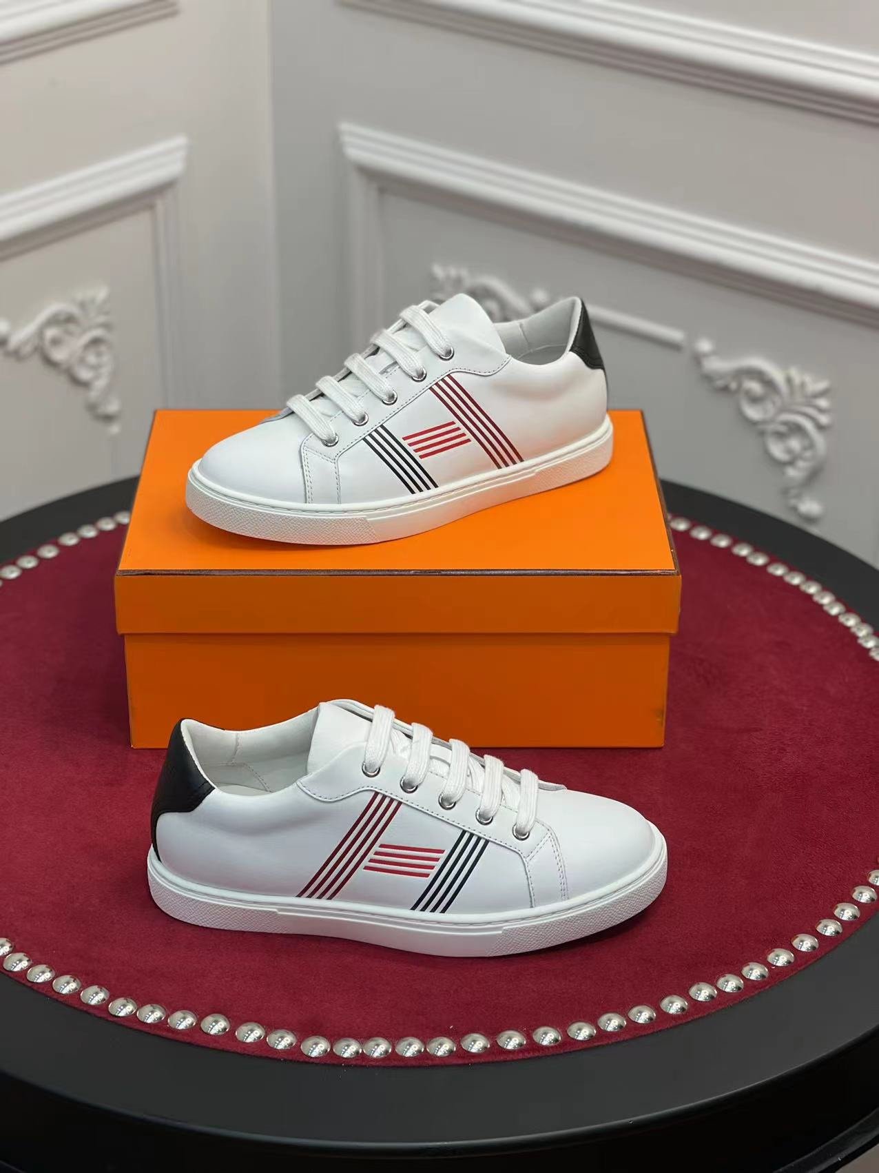 1000021039.jpg Hermes Sneakers - Image 1