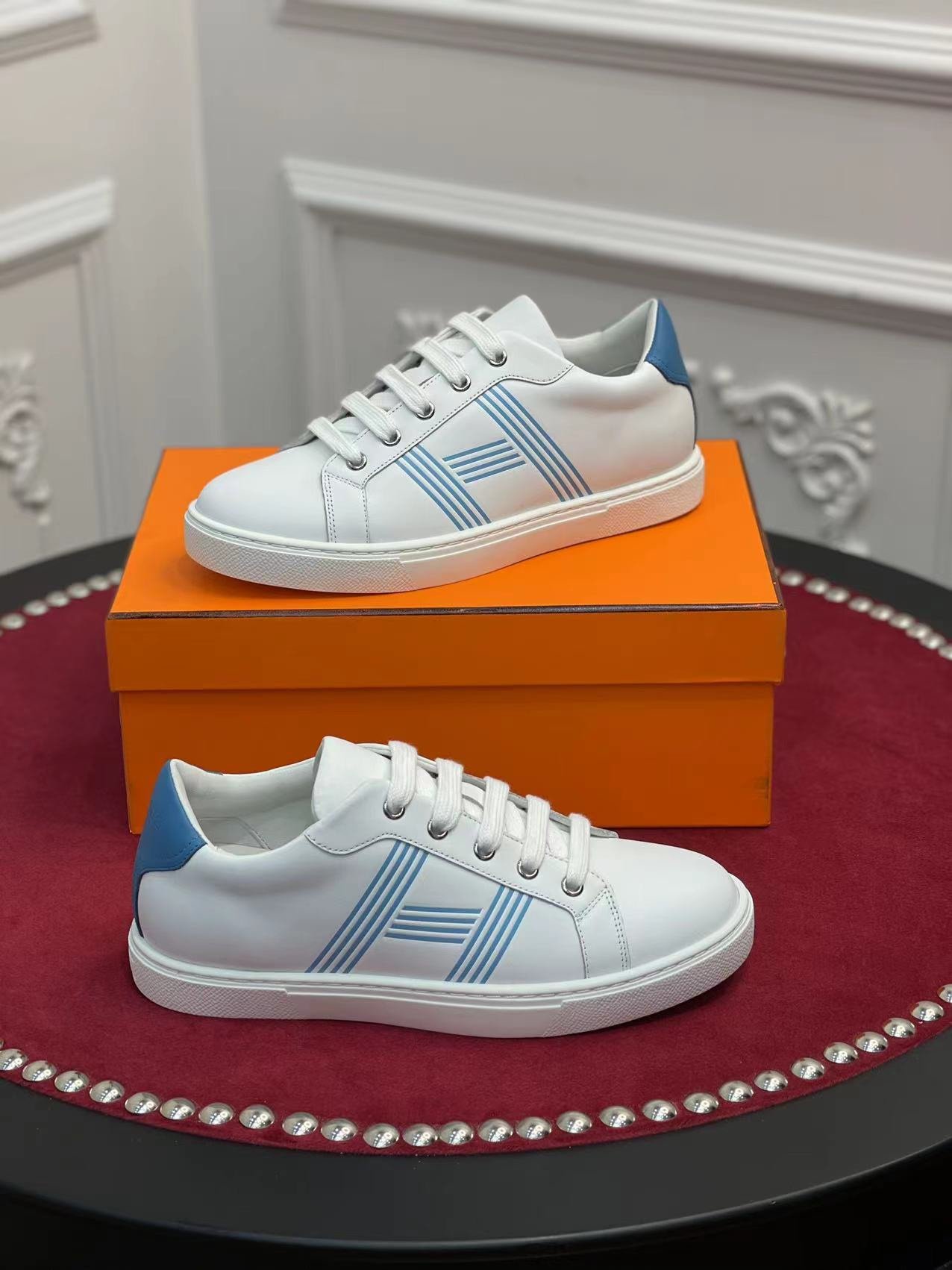 1000021055.jpg Hermes Sneakers - Image 1