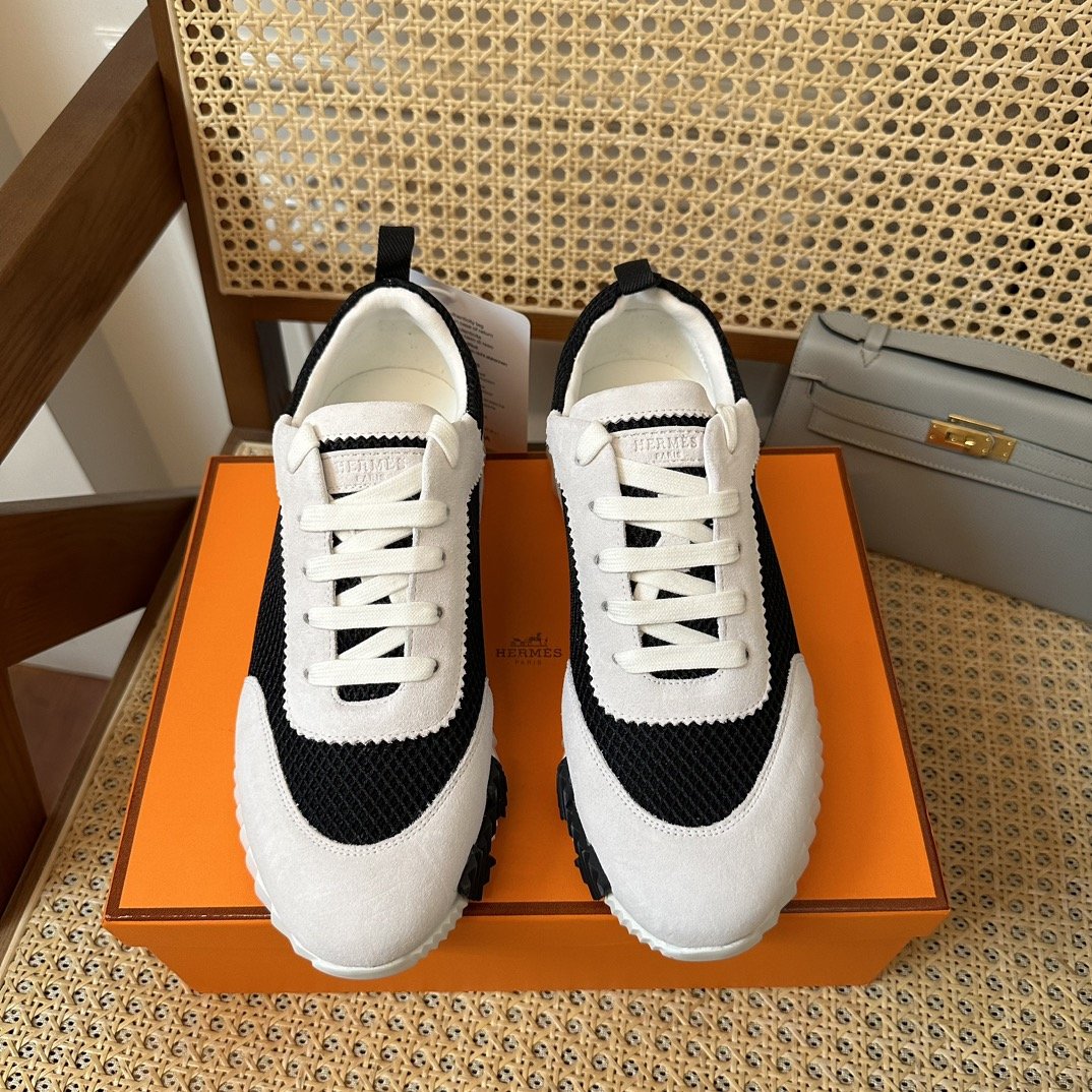 1000021277.jpg Hermes Sneakers - Image 1