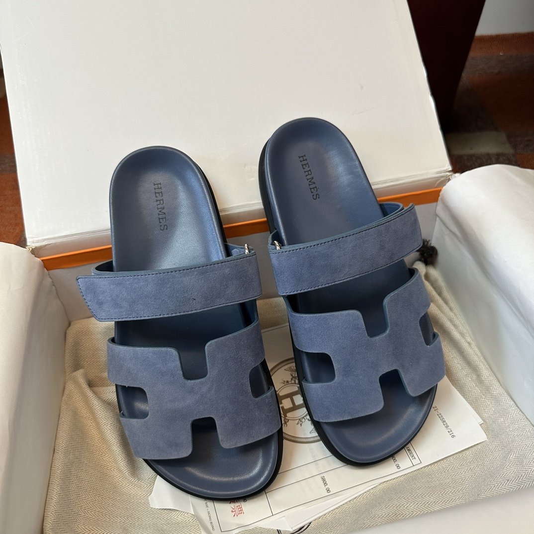 1000022029-1.jpg Hermès Chypre Sandals - Image 1