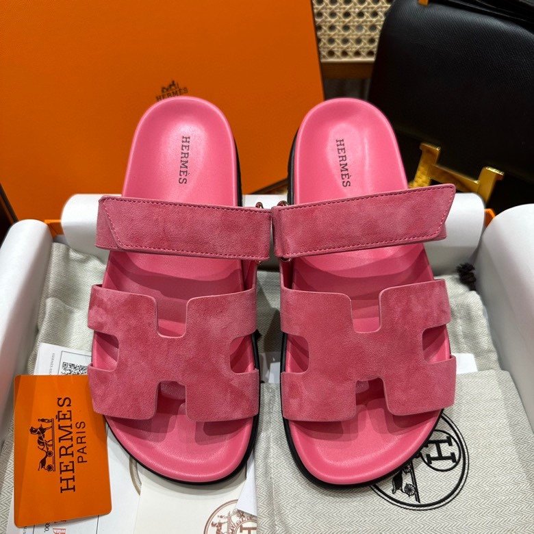 1000022404.jpg Hermès Chypre Sandals - Image 1