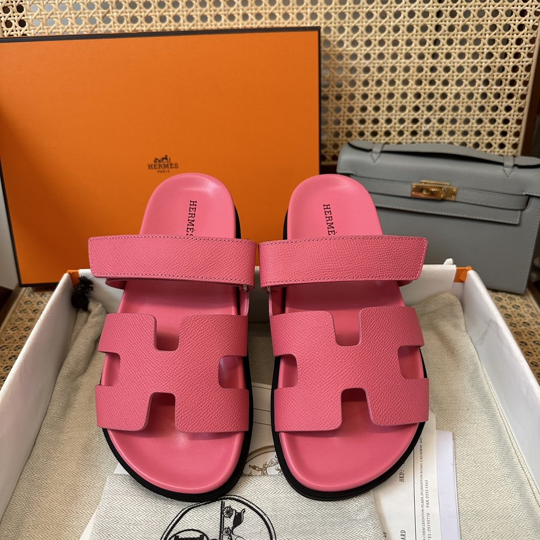 1000023537.jpg Hermès Chypre Sandals - Image 1