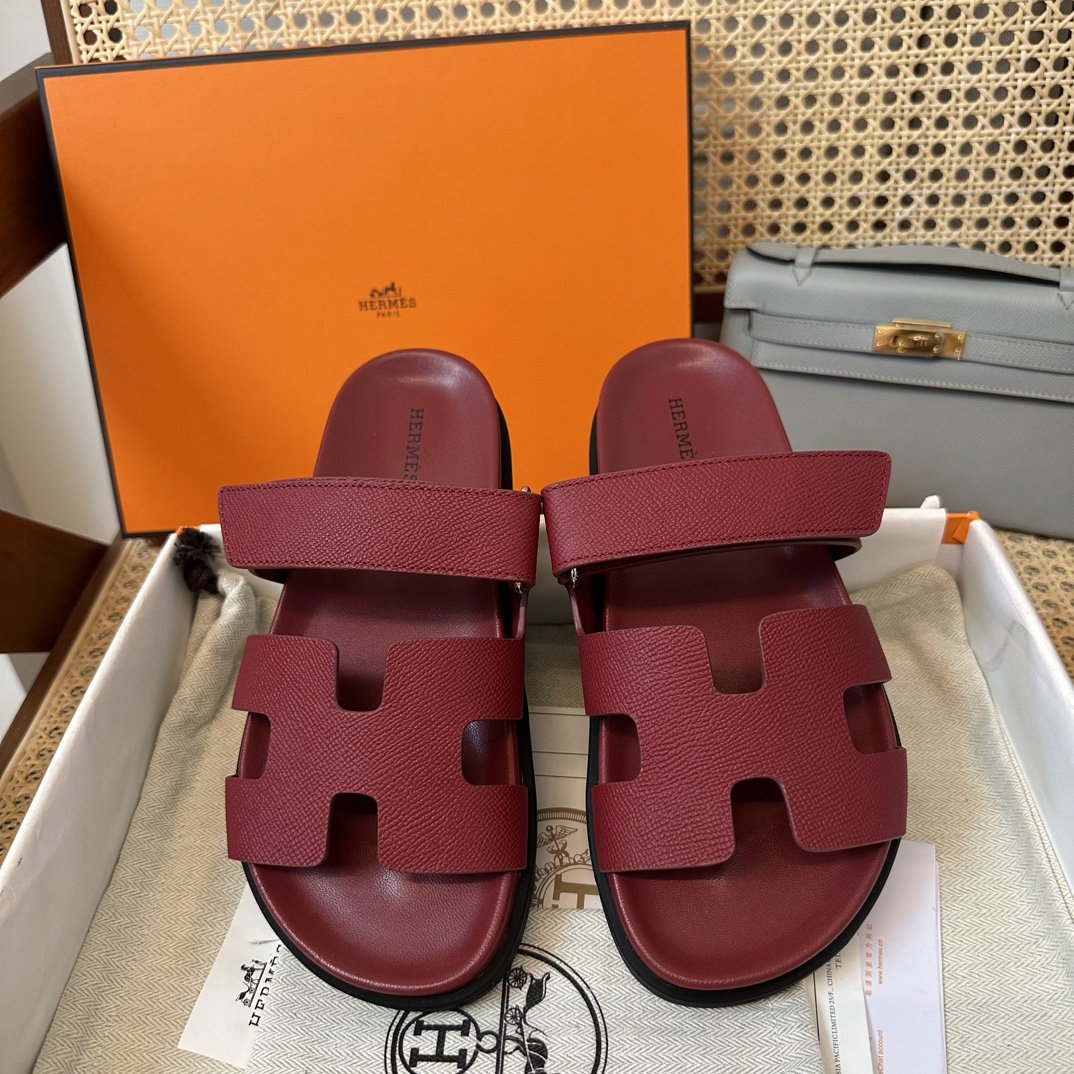 1000023545.jpg Hermès Chypre Sandals - Image 1