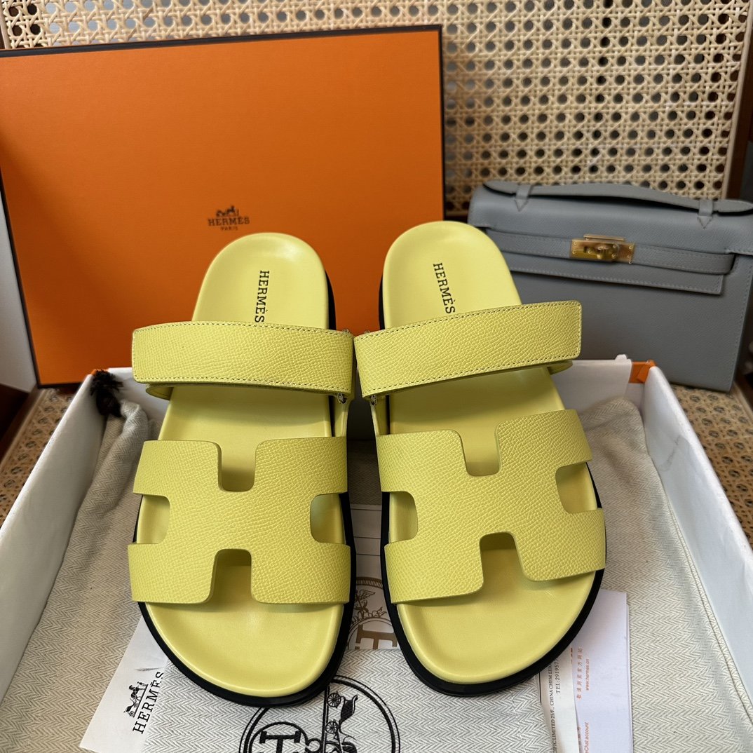 1000023553.jpg Hermès Chypre Sandals - Image 1