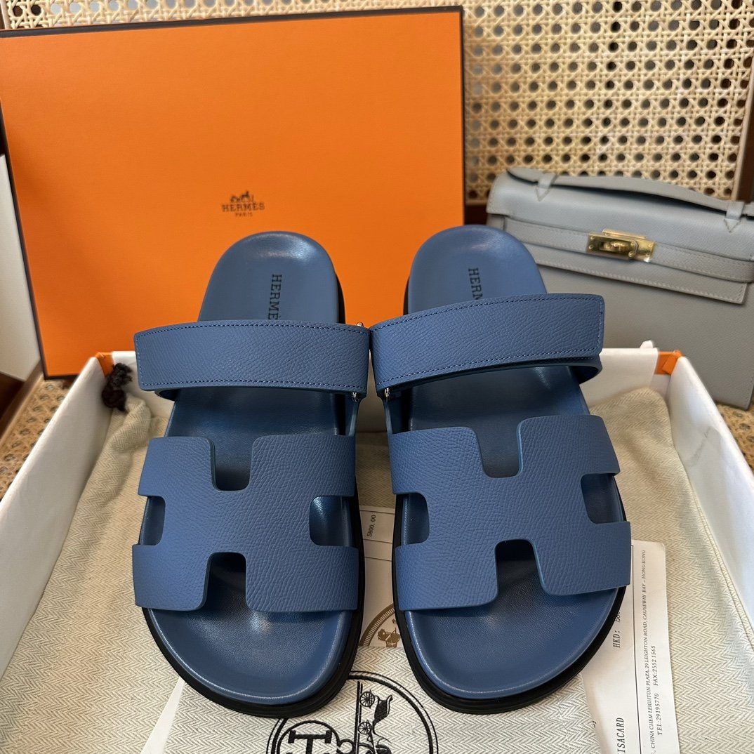 1000023577.jpg Hermès Chypre Sandals - Image 1