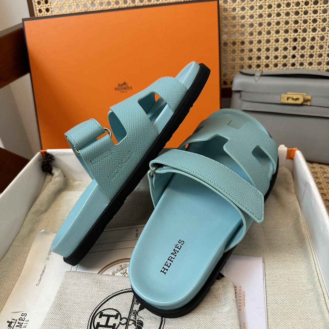 Hermès Chypre Sandals - Image 8