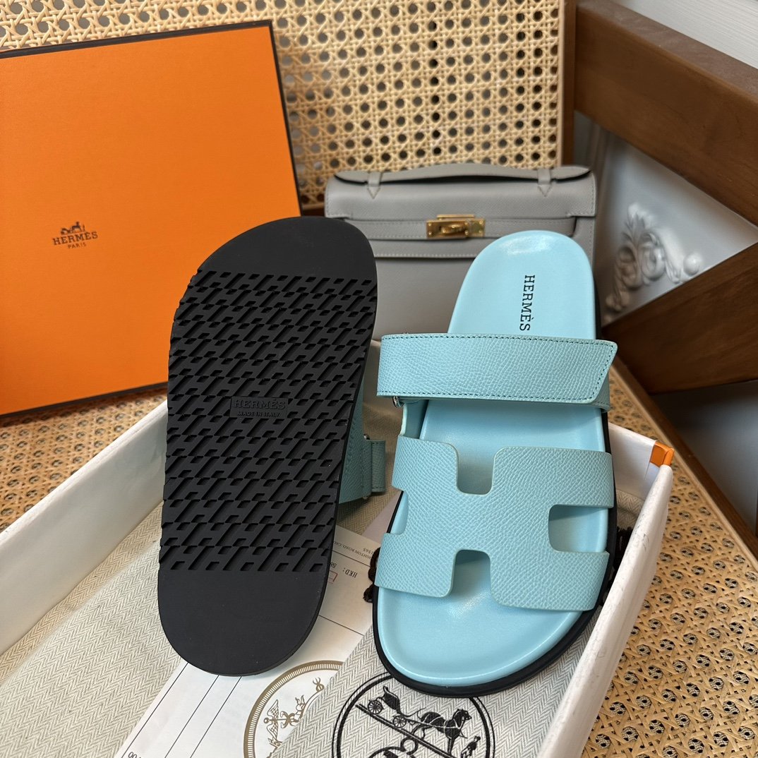 Hermès Chypre Sandals - Image 7