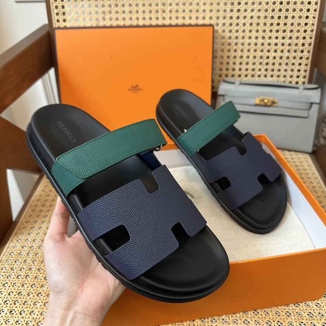 Hermès Chypre Sandals - Image 8