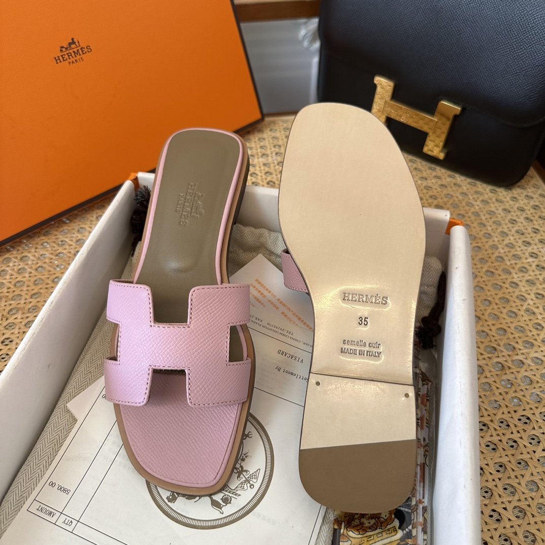 Hermes Oran Sandals Epsom - Image 6