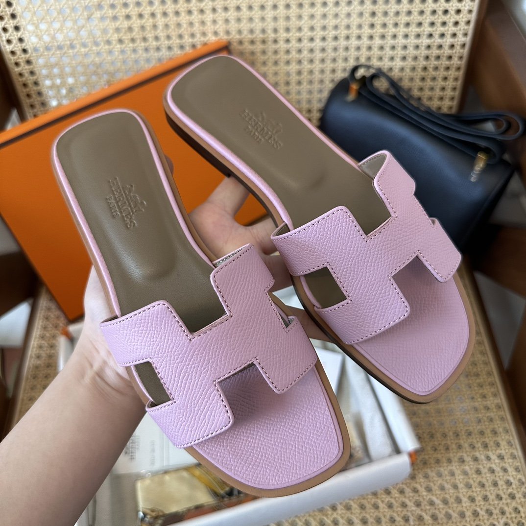 Hermes Oran Sandals Epsom - Image 3