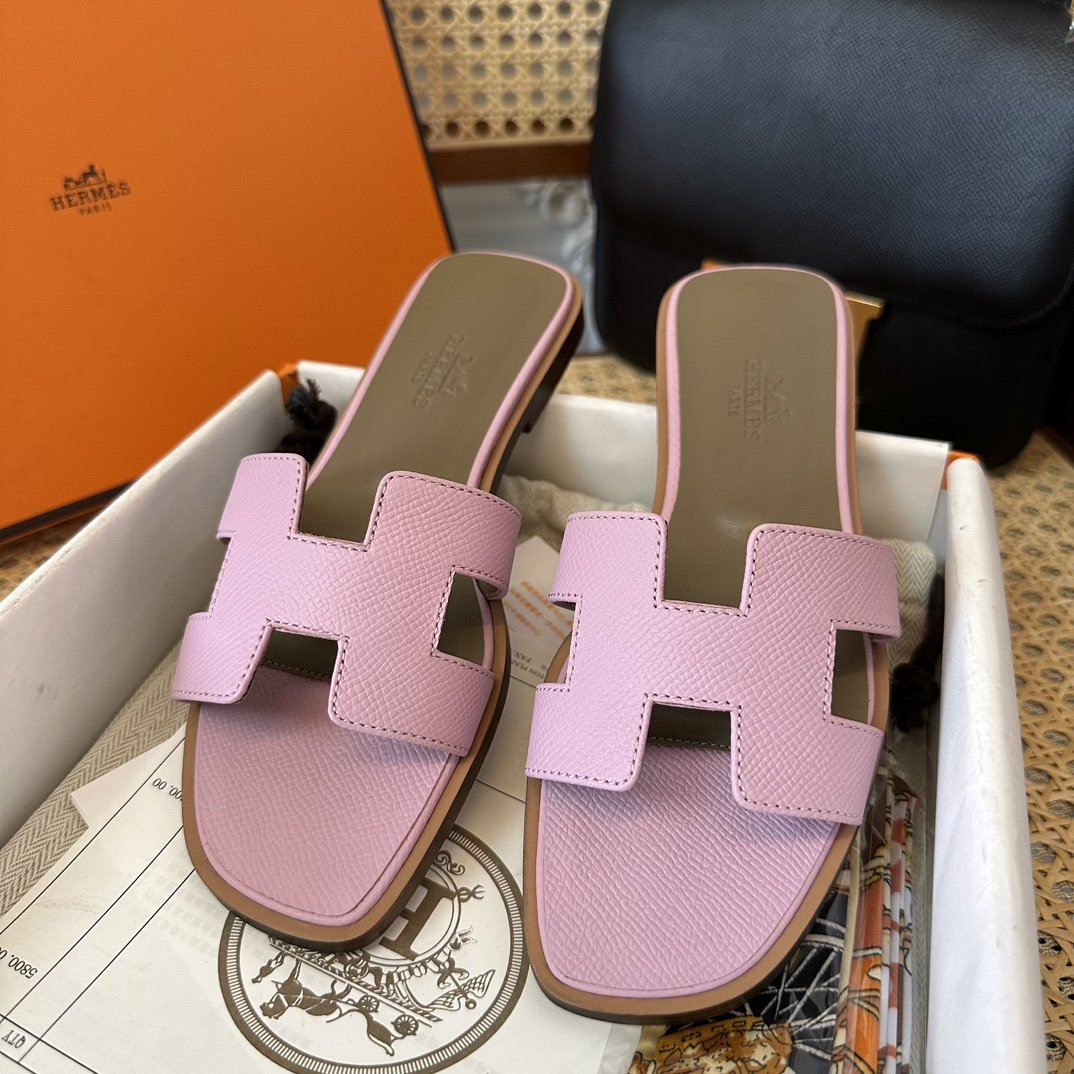 Hermes Oran Sandals Epsom - Image 7