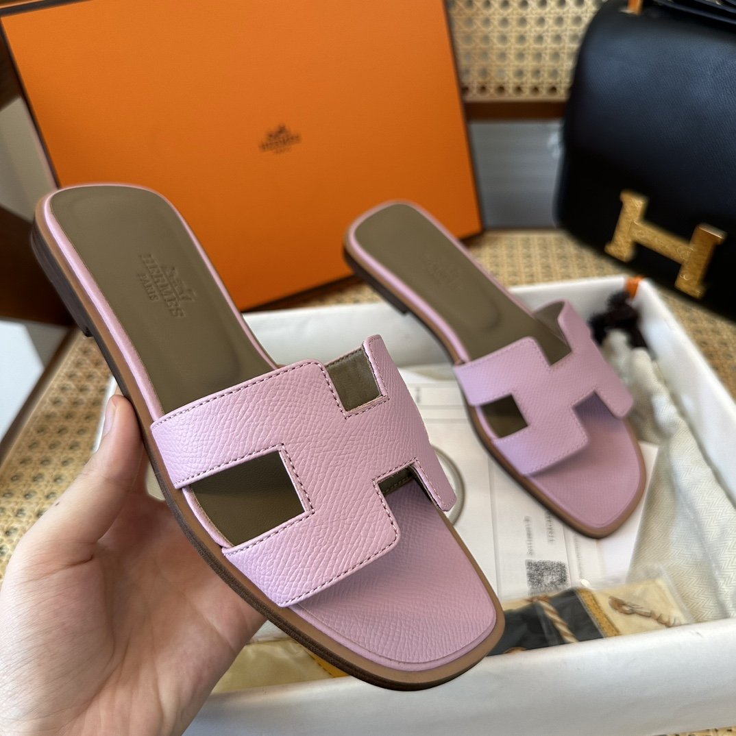 Hermes Oran Sandals Epsom - Image 4