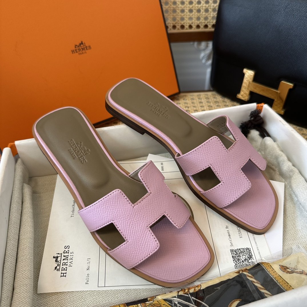Hermes Oran Sandals Epsom - Image 2