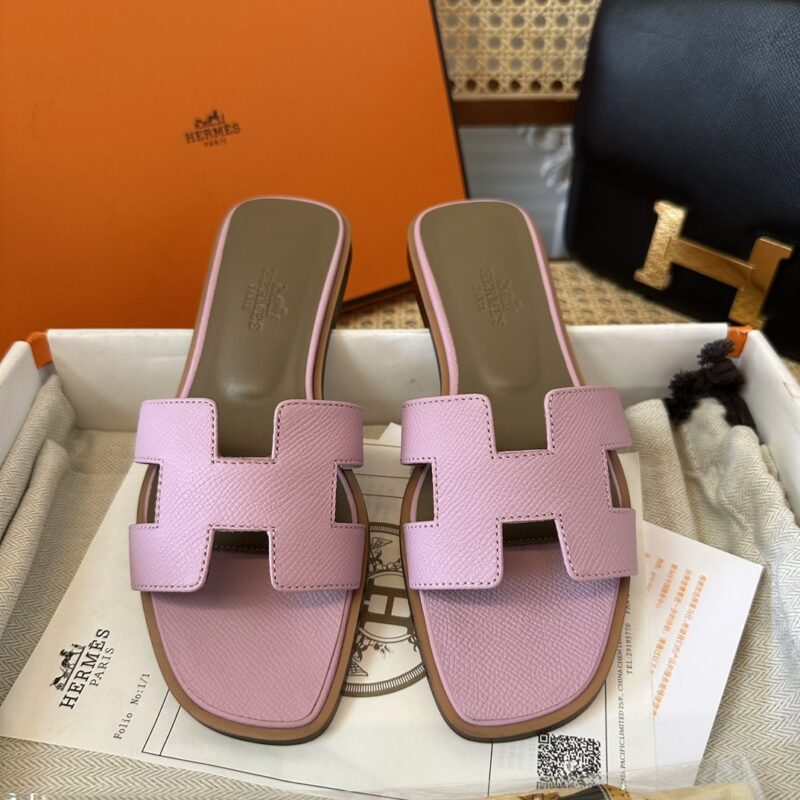 Hermes Oran Sandals Epsom