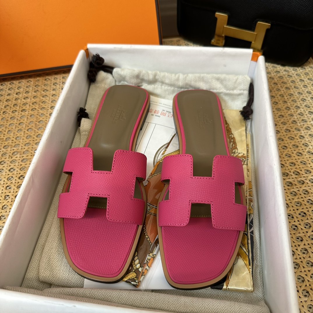 Hermes Oran Sandals Epsom - Image 9