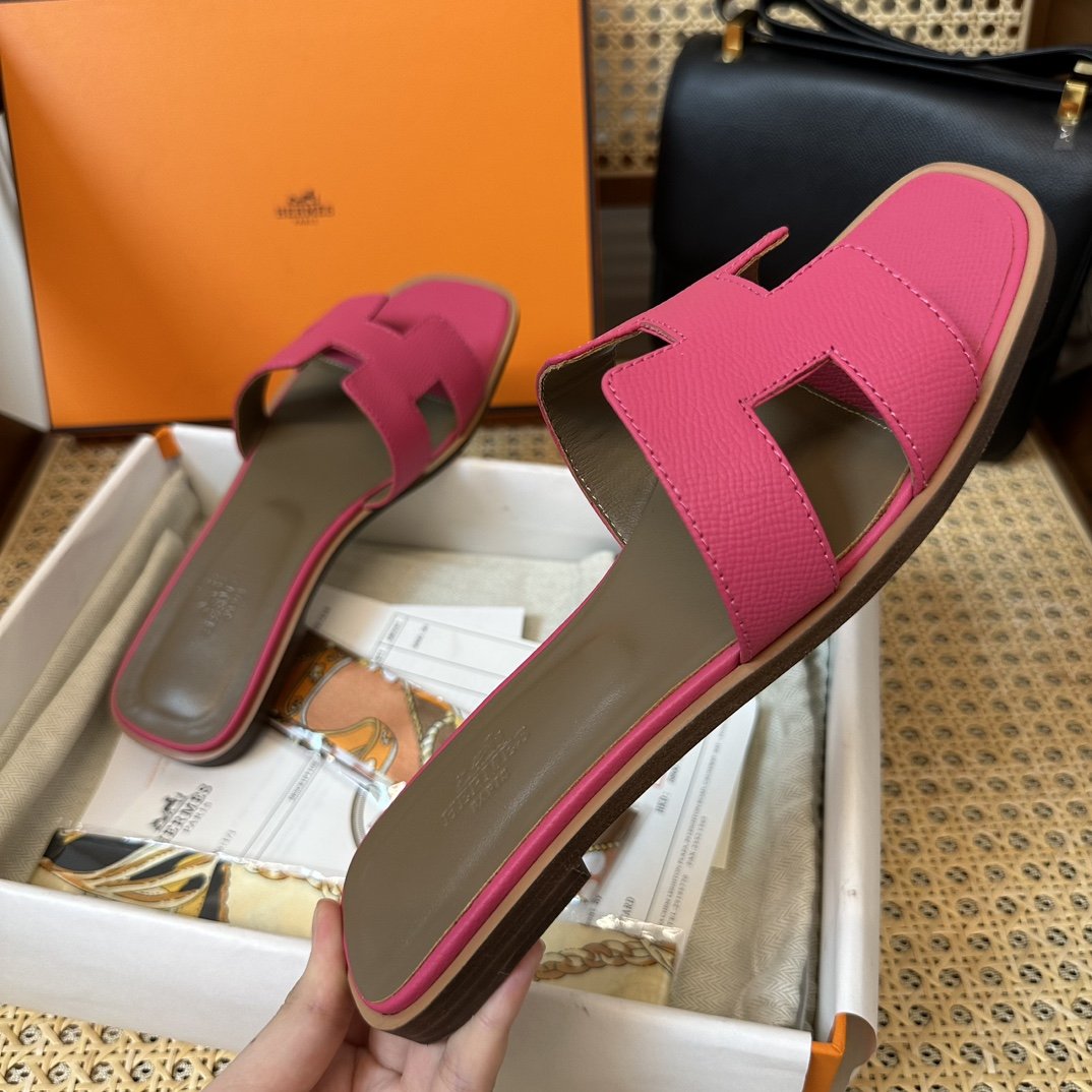 Hermes Oran Sandals Epsom - Image 5