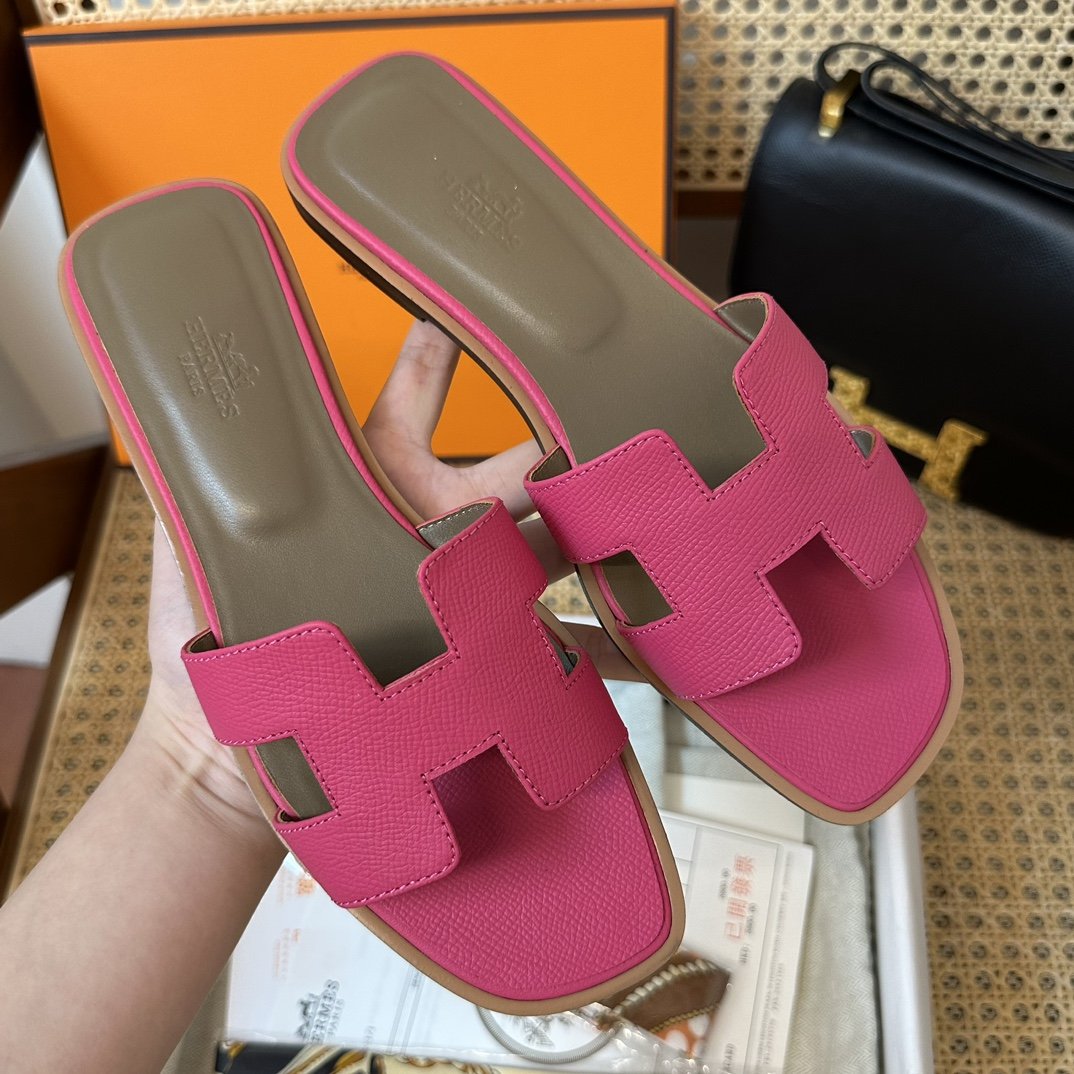 Hermes Oran Sandals Epsom - Image 7
