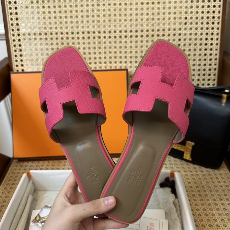 Hermes Oran Sandals Epsom