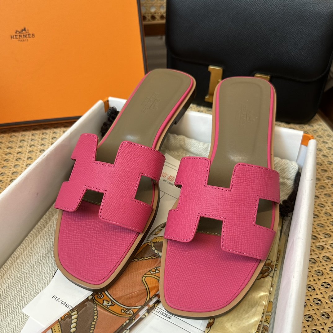 Hermes Oran Sandals Epsom - Image 8