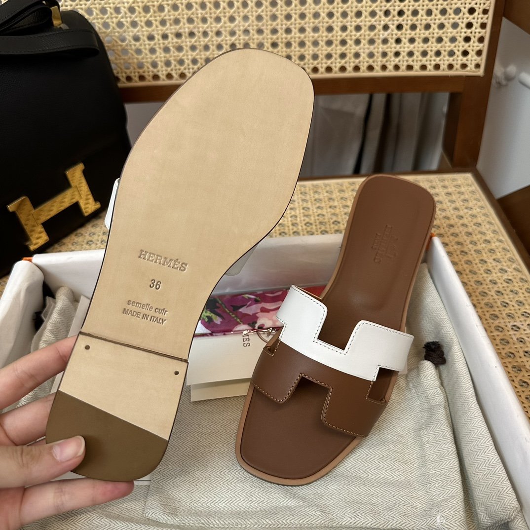 Hermès Sandals Swift Oran - Image 7