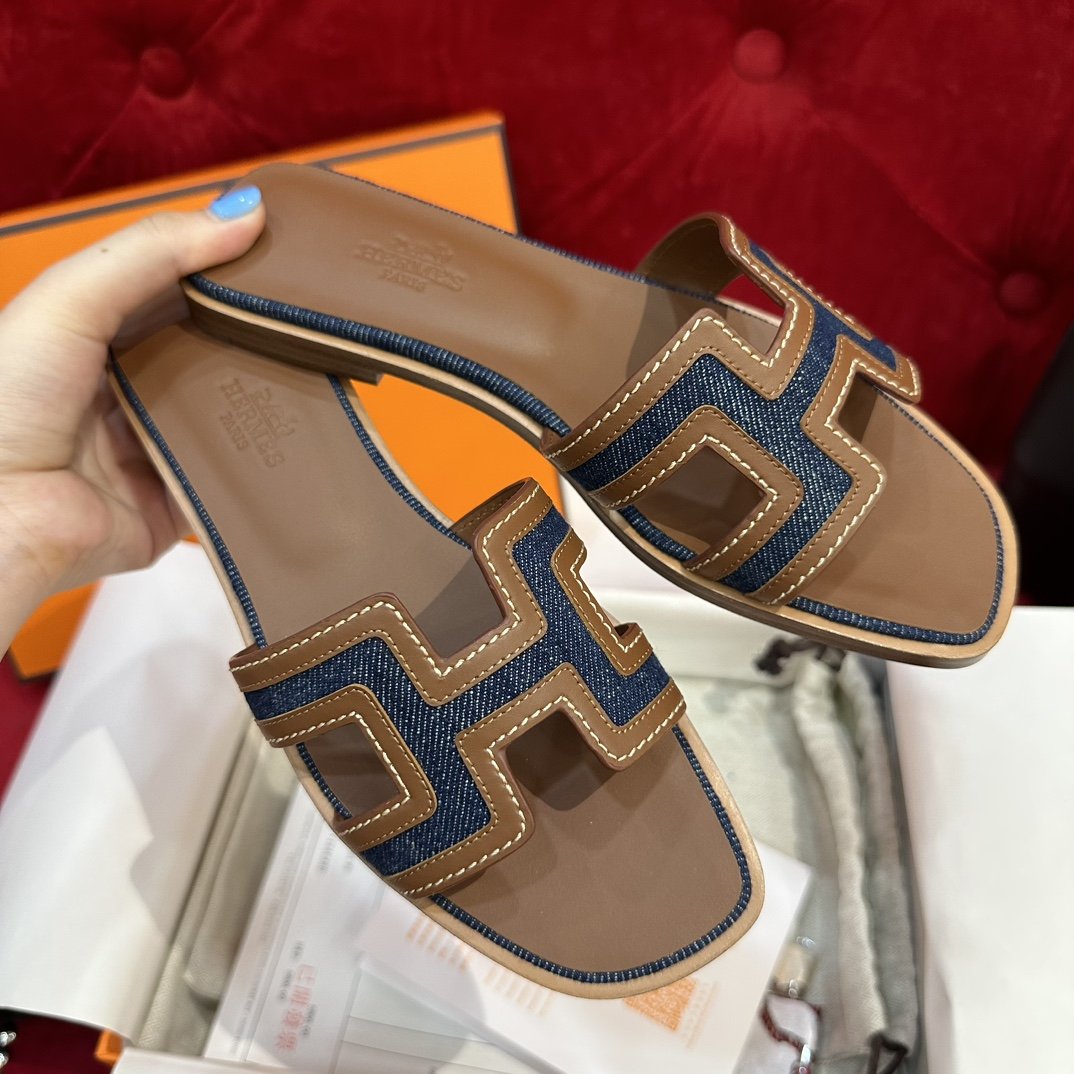 Hermès Sandals Swift Oran - Image 7