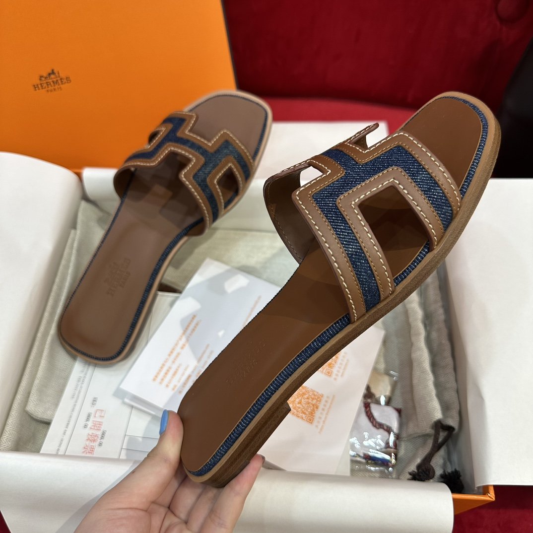 Hermès Sandals Swift Oran - Image 8