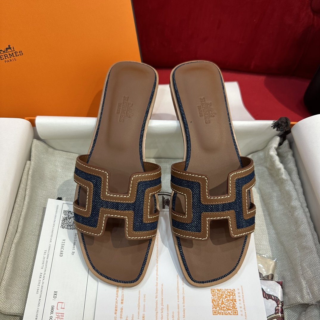 Hermès Sandals Swift Oran