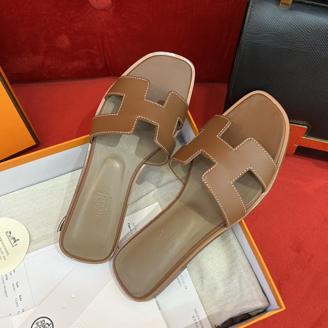 Hermès Sandals Swift Oran - Image 5